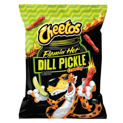 Cheetos Flamin Dill Pickle