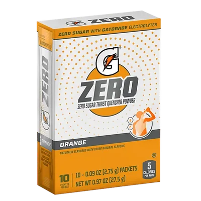 Gatorade G Zero Orange Powder Drink