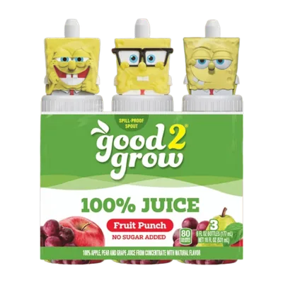 good2grow 6oz 100% Fruit Punch Juice