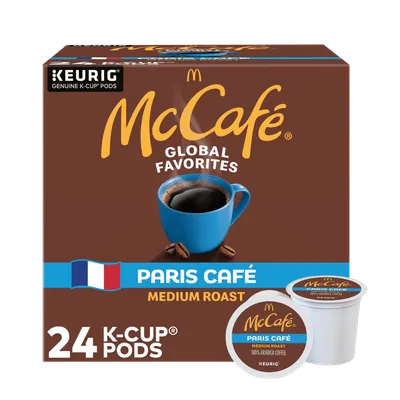 McCafe, Paris Cafe Medium Roast K-Cup Coffee Pods